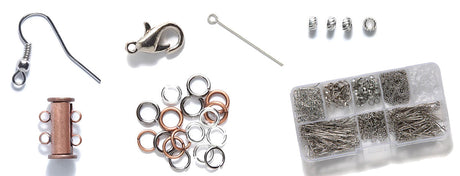 Findings 101: Clasps, Jump Rings, Head Pins & More (Which to Use When)