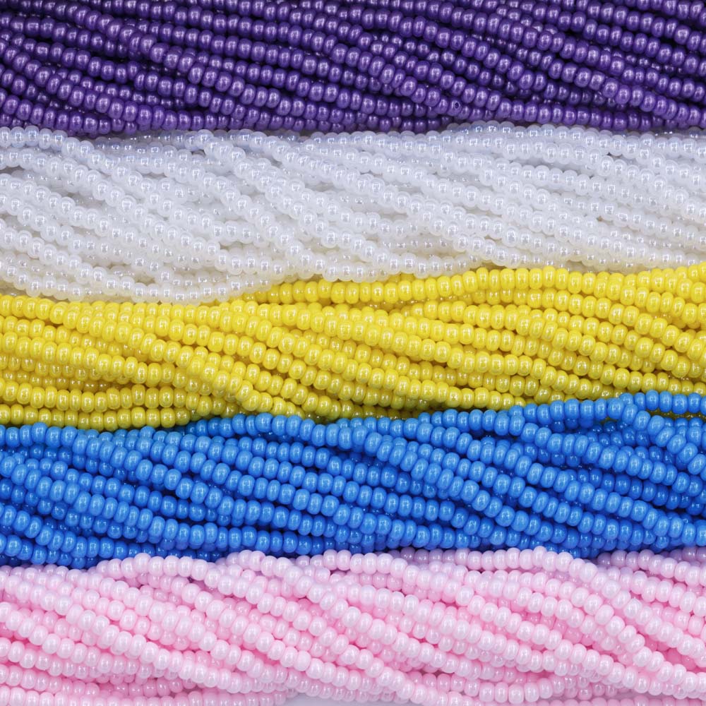 10SB999-MX15: Preciosa Czech Seed Bead Bundle 10/0 Easter Basket