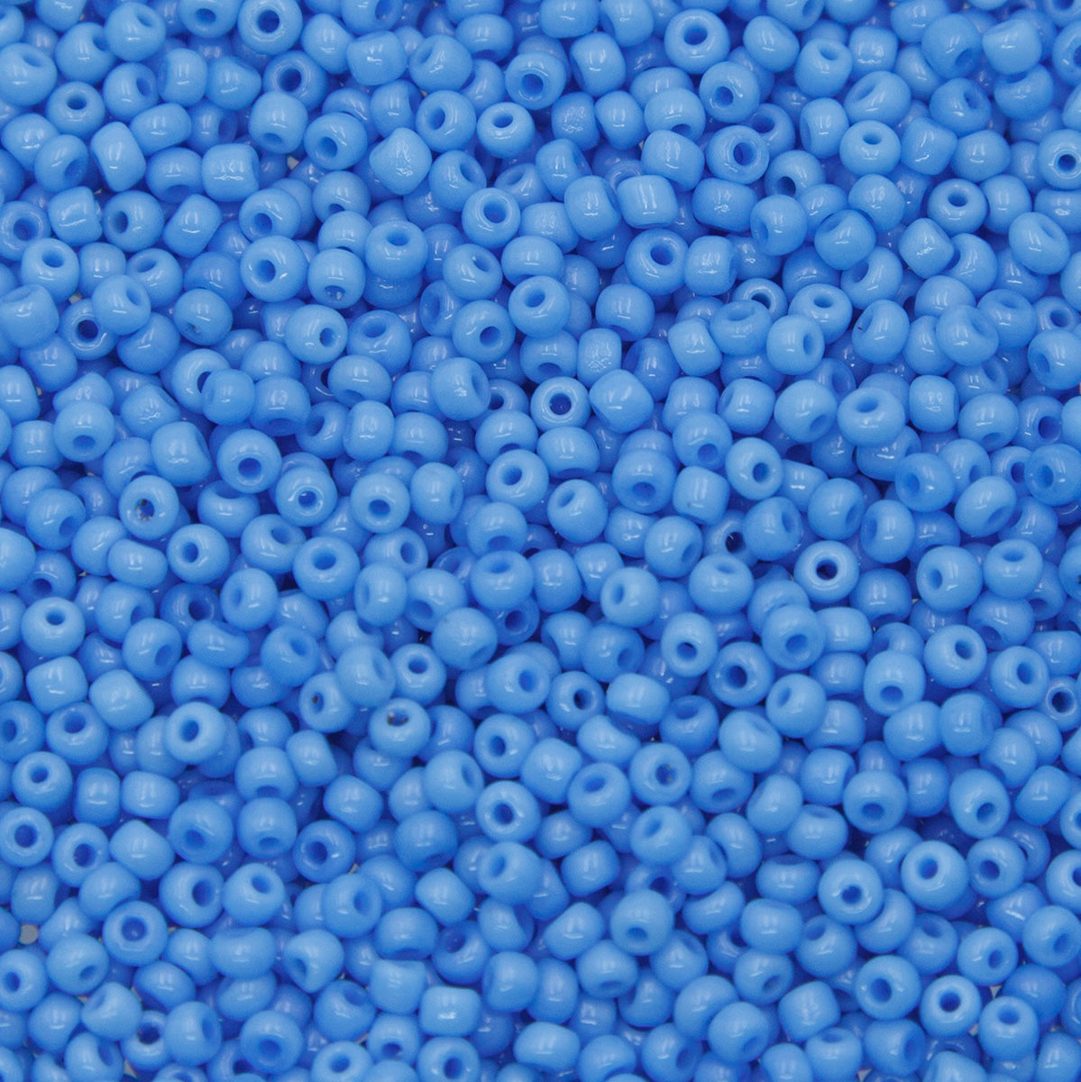 10SV162-5: Vintage Venetian Seed Bead Turquoise #5 10/0 - 500 Grams