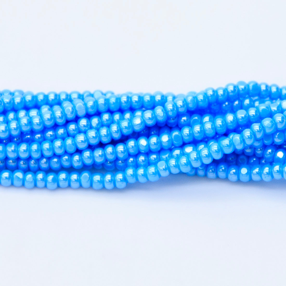 11SB362-C: Czech Seed Bead True Cut Sfinx Lt Turquoise 11/0 6 Hanks
