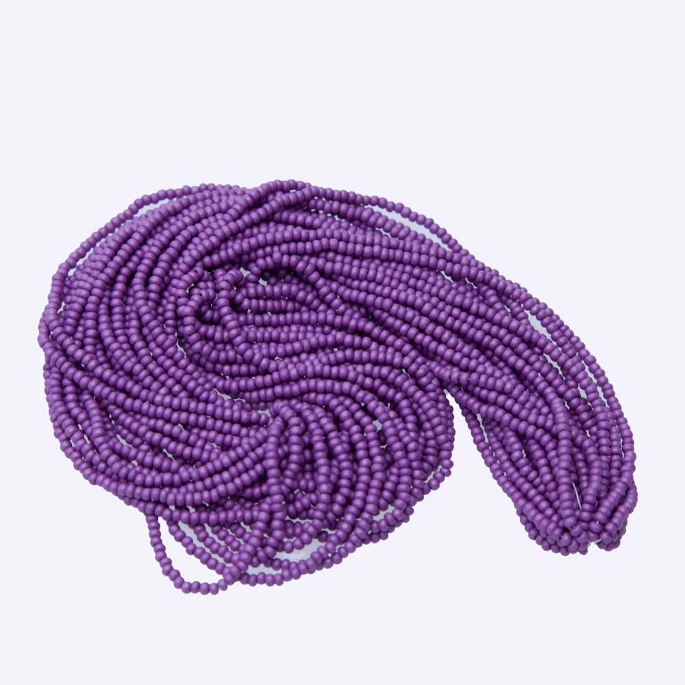 11SB949-MR: CZ Seed Bead Silk Red Grape Matte 11/0-1HK