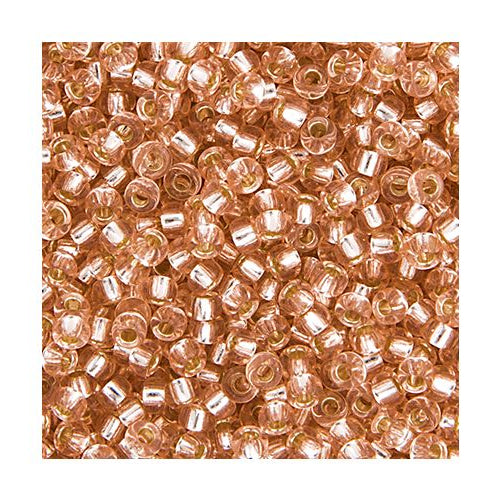 11SM0023R: Miyuki Japanese Seed Bead 11/0 Pink Mist Silver Lined - 25GM