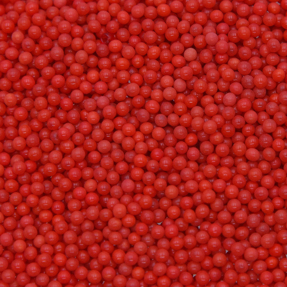 11SV100-54: VIN VEN No Hole Op Bright Red 11/0