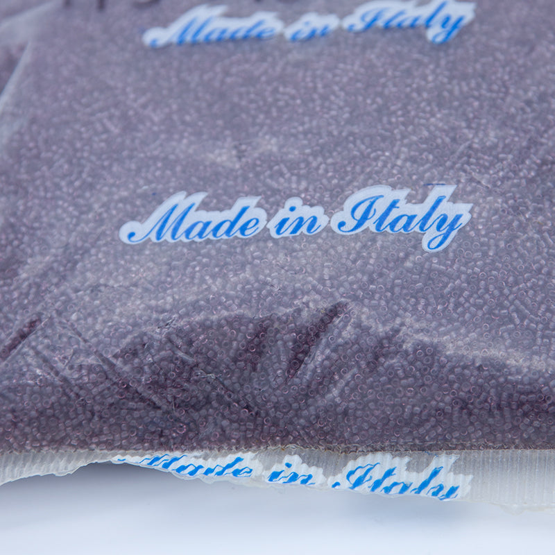 11SV100-55: Vintage Venetian Seed Bead Transparent Light Amethyst 11/0 - 250 Grams