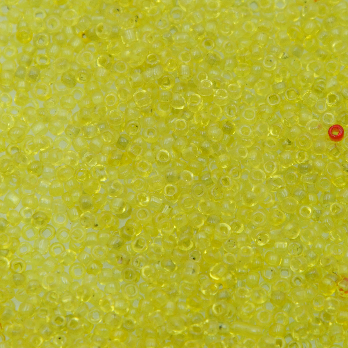 12SV100-5: Vintage Venetian Transparent Light Neon Yellow 12/0 250 Grams