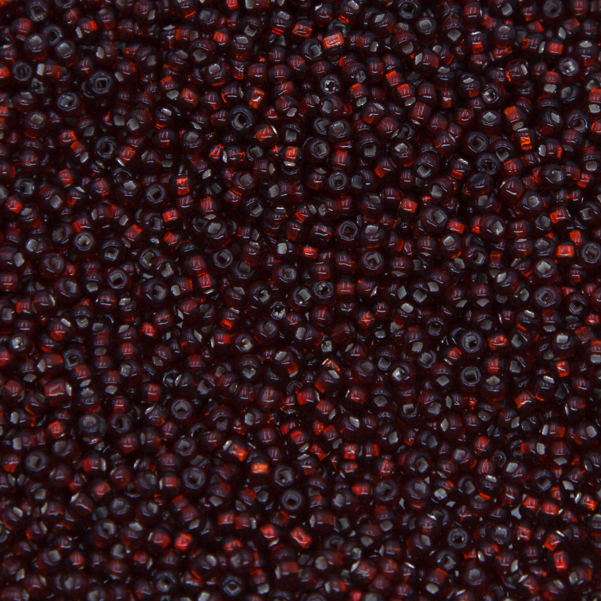 12SV100-51: Vintage Venetian Tr S/L Ruby 12/0