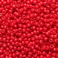 12SV146-2: Vintage Venetian Opaque Brick Red #2 12/0 500 Grams