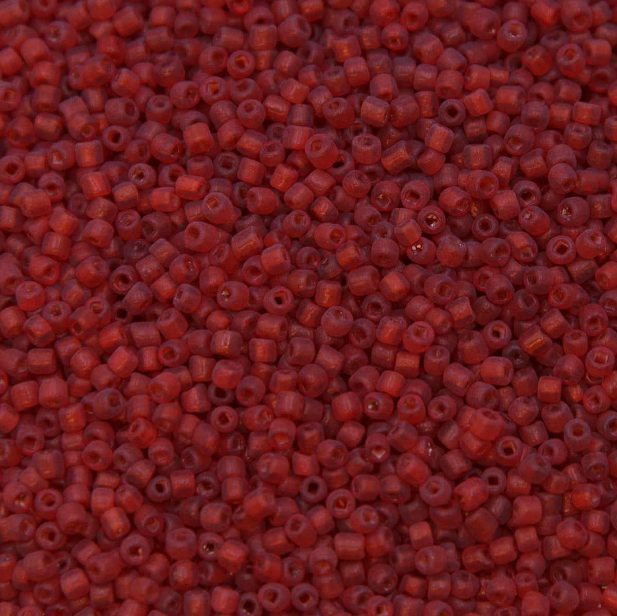 12SV246-2U: VIN Venitian Brick Red #2 SQ Hole Frosted 12/0 - 500 Grams