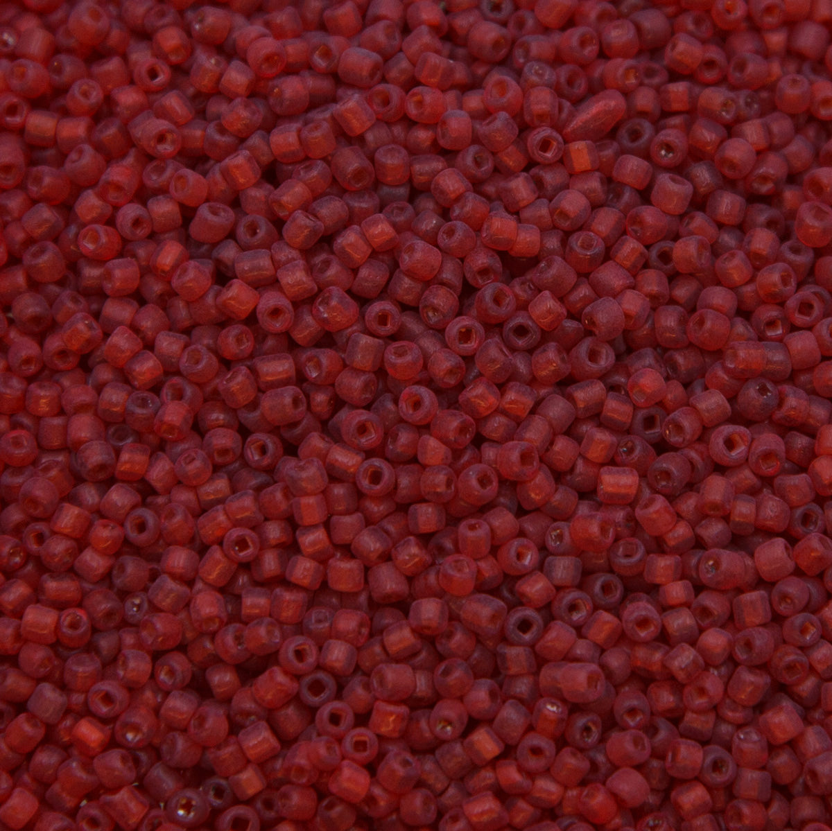 12SV246-2UR: VIN Venitian Brick Red #2 SQ Hole Unfin 12/0 - 50GM