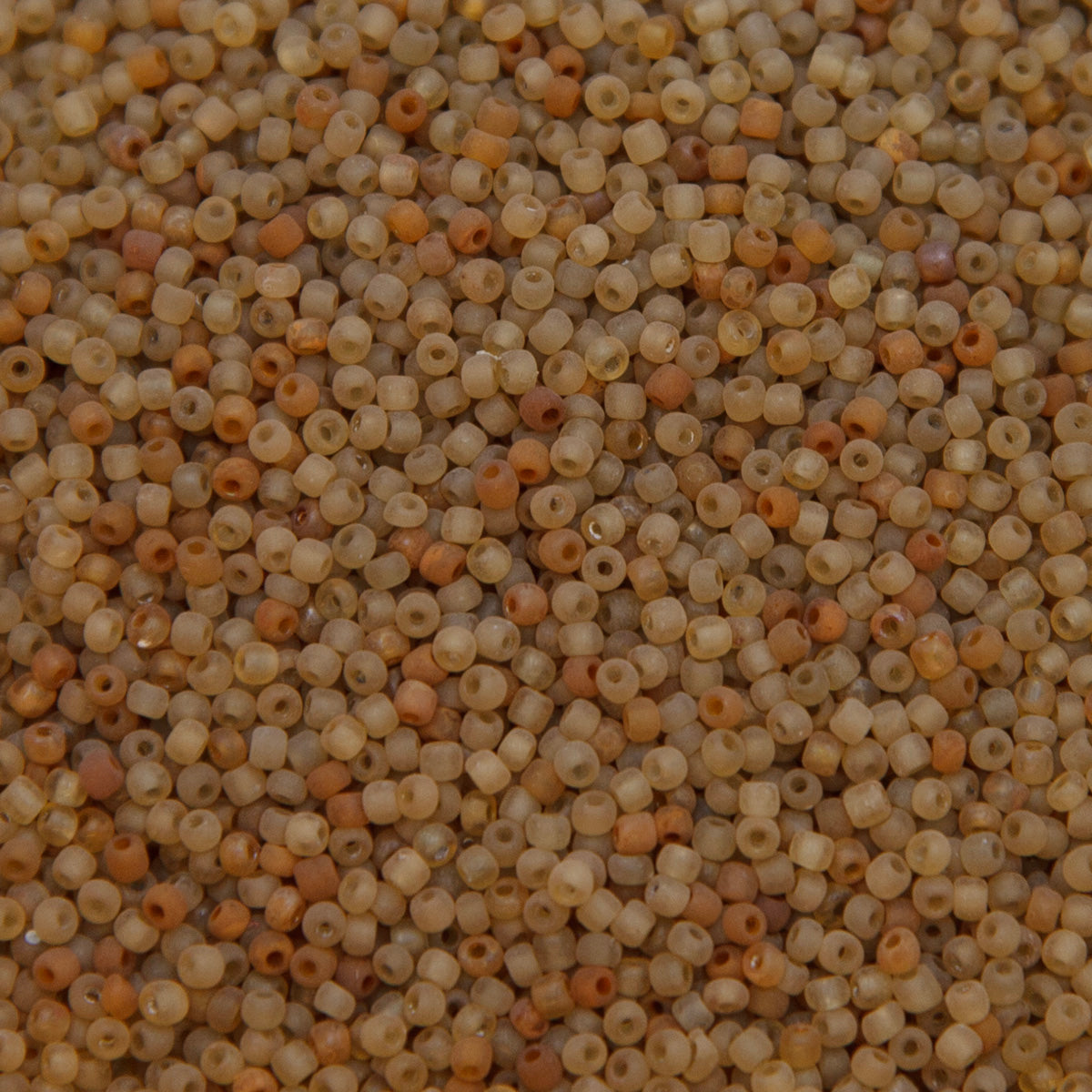 12SV253-3UR: Vin Venetian Seed Bead Trans Gold #3 Unfinished 12/0-50GMs