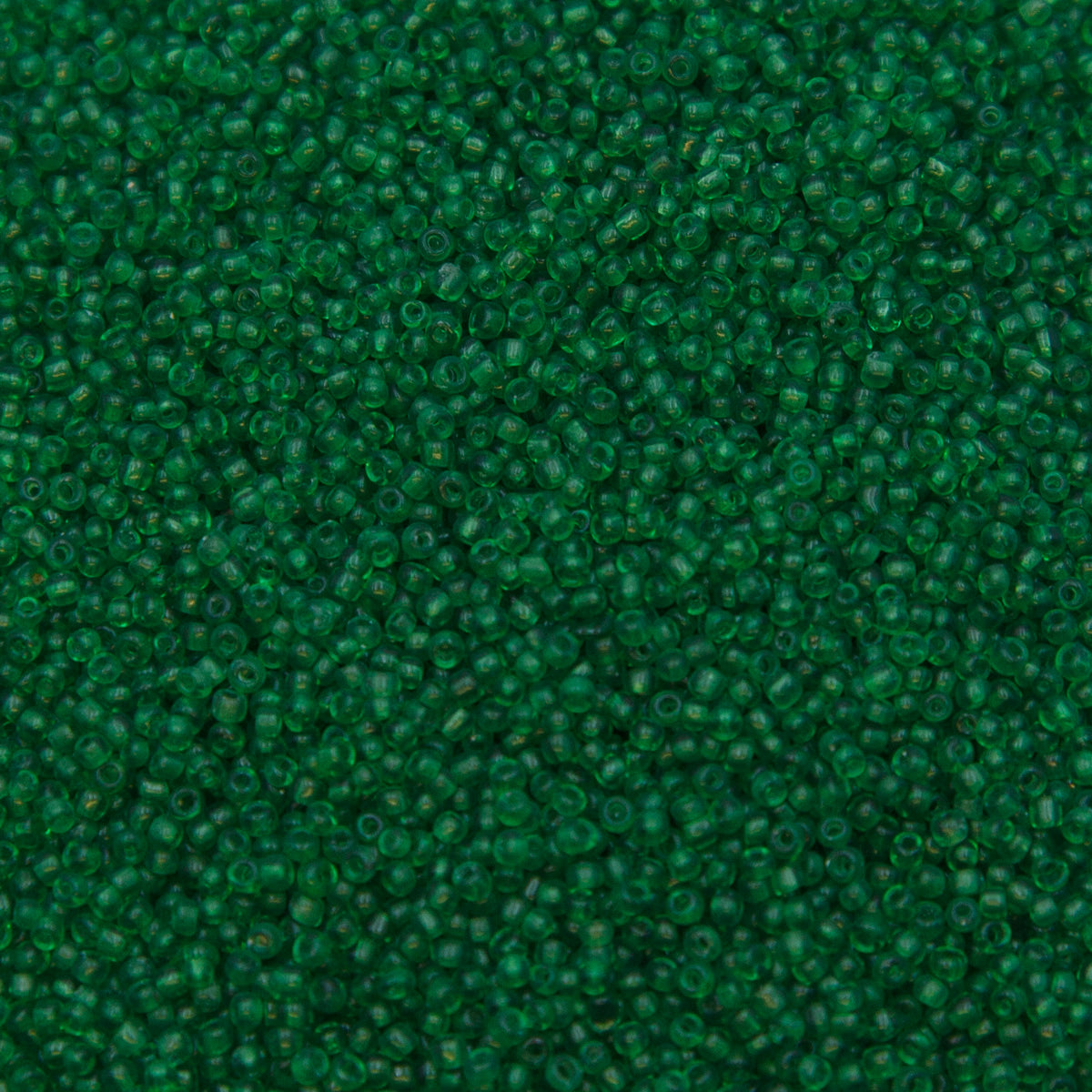 13SV284-3: Vintage Venetian Seed Bead Tr Green #4 13/0 - 500 Grams