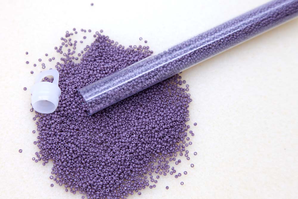 15SB196-CLR: CZ Seed Bead True Cut Lavender 15/0 - 10GM