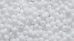 11SB112-CL: CZ Seed Bead True Cut White 11/0 50GM