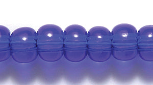 1SB277: CZ Seed Bead TR DK Sapphire 1/0 8STR