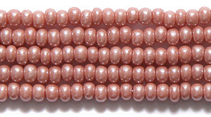 10SB392-A1: CZ Seed Bead Coated Dusty Rose Sfinx 10/0 5HK