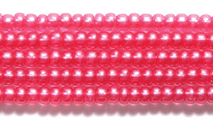10SB295-TA: CZ Seed Bead Terra Pearl TR Rose Pink 10/0 - 5HK