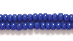 8SB176: CZ Seed Bead Opaque Royal Blue 8/0 3HK