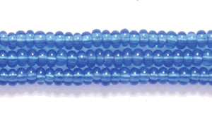 10SB274: CZ Seed Bead TR Sapphire 10/0 5HK