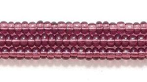 10SB298: CZ Seed Bead TR Amethyst 10/0 5HK