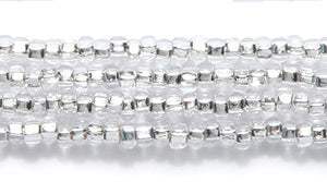 11SB412: CZ Seed Bead Silverlined Crystal 11/0 6HK