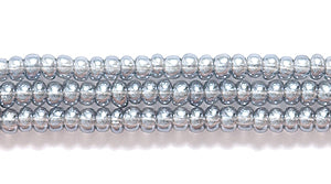 11SB305-T: CZ Seed Bead Sfinx TR Grey 11/0 6HK