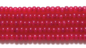 11SB944: CZ Seed Bead Silk Rhubarb 11/0 6HK