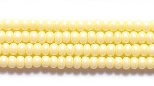 11SB122-TA: CZ Seed Bead Terra Pearl Op Maize Yellow 11/0 6HK