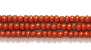 10SB152: CZ Seed Bead Opaque LT Brown 10/0 5HK
