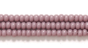 10SB196: CZ Seed Bead Opaque LT Lavender 10/0 5HK