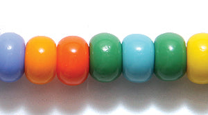 1SB100: CZ Seed Bead Opaque Mix 1/0 8STR