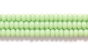 11SB181: CZ Seed Bead Op Lime Green 11/0 6HK