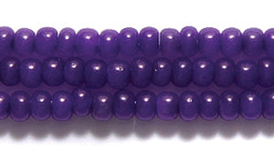 8SB996: CZ Seed Bead Silk Purple 8/0 3HK