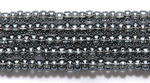 11SB305-TQ: CZ Seed Bead TR Sfinx Grey 11/0 Square Hole 6HK