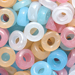 7RI0625: CZ Cut SB Ring Sol-gel Pearl Mix 32/0 60GM