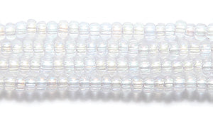 11SB512-T: CZ Seed Bead Crystal Iris AB 11/0 6HK
