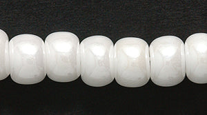 1SB312: CZ Seed Bead White Sfinx 1/0 8STR