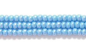 11SB365: CZ Seed Bead Sfinx Turquoise 11/0 6HK