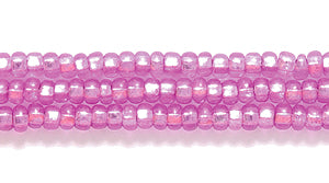 11SB498-DY: CZ Seed Bead Silver Lined Dyed Amethyst 11/0 6HK