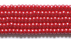 10SB344: CZ Seed Bead Sfinx MED Red 10/0 5HK