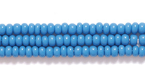 11SB167: CZ Seed Bead Op Slate Blue 11/0 6HK