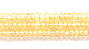 10SB252: CZ Seed Bead TR LT Topaz 10/0 5HK