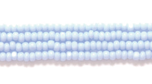 13SB160-C: CZ Seed Bead Charlotte True Cut Pale Blue 13/0 18HK