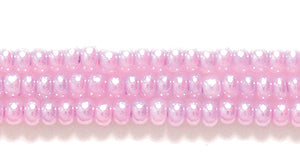 10SB695: CZ Seed Bead Pearl LT Purple 10/0 5HK