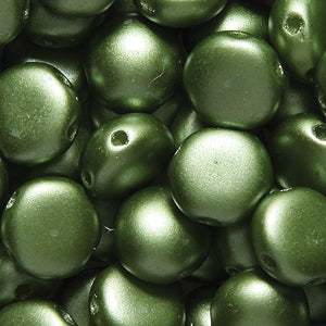 8CA684-P: CZ Candy Two Hole Artichoke Pastel Pearl 8mm 50PC