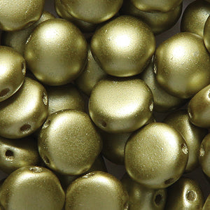 8CA683-P: CZ Candy Two Hole Olive Pastel Pearl 8mm 250PC