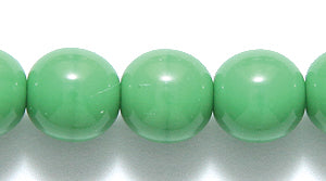 8RD182: CZ Round Opaque Green 8mm 150PC