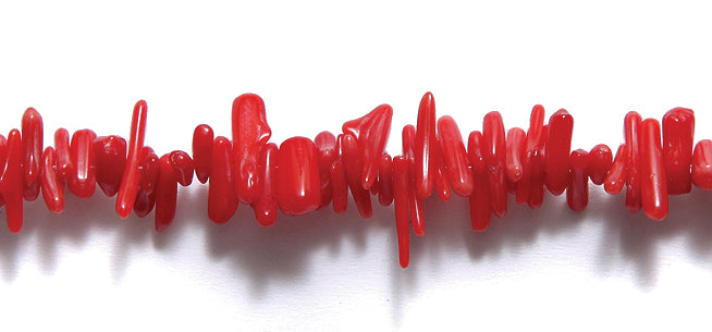 98ST440-1R: Bamboo Coral Red Dyed Th"ick 16"R