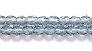 3FC269-LTR: CZ FACET RD Trans LT Montana Blue 3mm-100PC