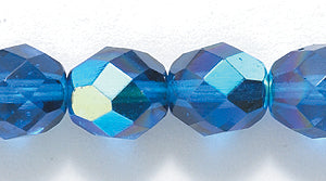 8FC568: CZ FC Capri Blue AB 8mm-150PC