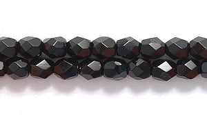 3FC109: CZ FACET RD Black 3MM 600PC